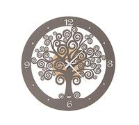ARTI E MESTIERI horloge murale ALBERO DELLA VITA PETITE (Or / Boue - Métal)