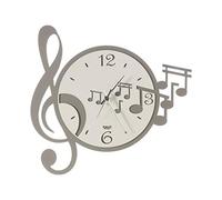Arti & Mestieri ARTIMESTIERI 0OR3388C135 Orologio Con CHIAVE E Note MUSICALI, Musica Fango Avorio