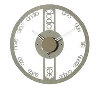 Arti & Mestieri Circolo - Petite Montre Design 100% fabriquée en Italie - en Fer, 44 cm (Sable)