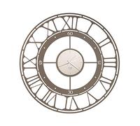 Arti & Mestieri Koros - Horloge Murale Design 100% fabriquée en Italie - en Fer, diamètre 50 cm - Bronze