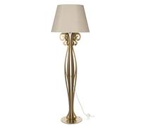 ARTI E MESTIERI lampadaire CIRCEO (Ivoire, diffuseur sable - Métal et tissu)