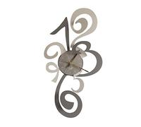 Arti & Mestieri Orologio Truciolo da parete Fango/Nocciola 2820C29, Bouche-Noisette