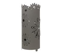 Arti & Mestieri Porte-parapluies Marguerites Design 100% fabriqué en Italie, en Fer Peint, 23 x 55 H cm (Boue)