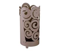 Arti & Mestieri Ricciolo, Portaombrelli Beige 49cm, Fer, 23 x 51 cm