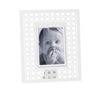 Arti & Mestieri Vienna Grande Porte Photo Design 100% Made in Italy - en fer, 25,8 x 31 cm (blanc marbre)