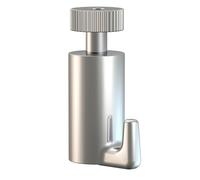 Artiteq Crochet Auto Grip, 15 kg | Lot de 10 | Crochet en Aluminium Auto-Frein pour Fil Perlon et Acier de 2 mm | Pour Peinture Suspension Système