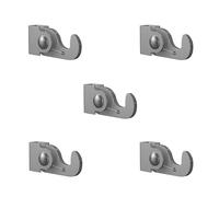 Arti Teq - Pack 5 Crochets Tableau Auto-bloquants 20 kg 4x4 mm - Accessoire Cimaise Artiteq