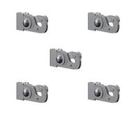 Arti Teq - Pack 5 Crochets Tableau Auto-bloquants Anti-vol 40 kg 4x4 mm - Accrochage Tablea