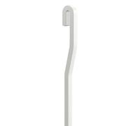 Arti Teq - Pack 5 Tiges Aluminium coudées 4 mm - Accessoire Cimaise Tableau 200 cm