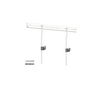 Arti Teq - Pack 8 mètres cimaise Classic + Gallery couleur Blanc - Solution d'accrochage pour décoration murale lourde - Blanc