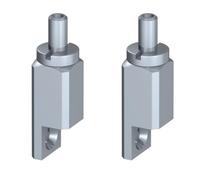 Arti Teq - Pack de 2 Attaches autobloquantes à Visser pour câble Acier 1-1.5mm Artiteq - pour Cadre en Bois