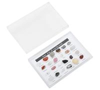 Artibetter 1 Boîte Collection de Pierres Irrégulières pour Décoration Intérieure et Accessoires de Bureau en Pierre Naturelle et Plastique pour Anniversaires et Festivals
