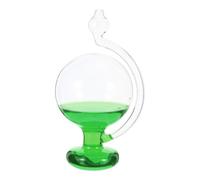 Artibetter 1 Ensemble de prévisionniste météo en verre : Prédiction météo, décoration de maison, bouteille de surveillance locale, rapport visuel, boîte à rapport, boule, intérieur, bureau,