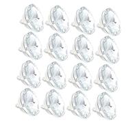 ARTIBETTER 1 Jeu Boutons De Rembourrage Cristal Décoratifs Boutons Strass Pour Coudre Décoration Lit Accessoires Diy Sans Bords Surface Lisse Blanc 30 Pièces