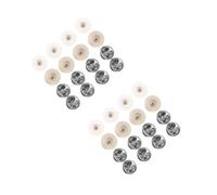 ARTIBETTER 1 Jeu Boutons De Vêtements Dévoilement Broches Décoratives Perles Et Coquillages Pour Cols Et Vêtements Sécuritaires Et Élégants 20 Pièces