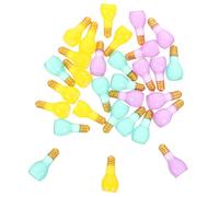 Artibetter 1 Jeu Miniatures De Bulbes Fluorescents Résine Accessoires Diy Pour Décorations De Artisanat 30 Pièces