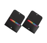 ARTIBETTER 1 Jeu Porte Documents Multi Couches Portable Petit Organiseur De Reçus Et Factures Trieur Accordéon Pour Bureau Et Maison Rangement Pratique Pour Et Cartes 2 Pièces