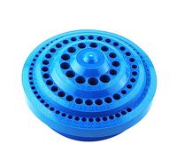 Artibetter 1 Pièce 100 pour Perceuse Outils De Perceuse à Ongles Plateau De Rangement pour Embouts à Vis Présentoir De Forets De Trous Porte-Foret Blue Plastique