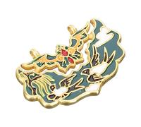Artibetter 1 Pièce Pendentif Émail Ruyi Forme de Serrure Décoration Vintage Chinoise pour Bijoux Diy et Projets Créatifs