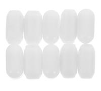 ARTIBETTER 10 Barres D'agitation Magnétiques Résistance Haute Température en Ptfe pour Laboratoire Mélangeur pour Liquides, Pack de 10 Pièces Blanc Réutilisable