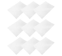 Artibetter 10 Feuilles Adhésives Double Face Transparentes pour Badges | Pet, Découpe Facile et Retrait sans Résidu, Usage Scrapbooking et Arts Créatifs, pour Récompenses