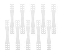 Artibetter 10 Pièces Accessoire Réglable en Pp pour Masque à Boucle D'oreille, Extension Légère à Trois Positions, Facile à Nettoyer, pour Hommes et Femmes