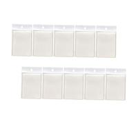 Artibetter 10 Pièces Autocollants Memo Transparente Étanche Bloc Notes Collants Pratiques pour École Bureau et Maison