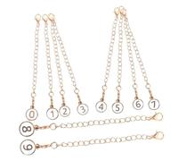 Artibetter 10 Pièces Bijoux De Chaîne Numérique Charmes De Bijoux De Tasse Pendentifs Tasse Chaîne De Tasse Suspendue Tasse Charme Suspendue Charmes De Bouteille D'eau Métal Blanche