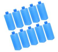 Artibetter 10 Pièces Bloc de Glace Réutilisable pour Ventilateur Climatiseur, Matériau Pe Bleu, Facile à Utiliser, Portable, pour Usage Extérieur en Été