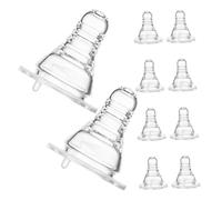 Artibetter 10 Pièces Couvre-Bouteille Tétine en Plastique Amusant pour Bière, Accessoire Polyvalent pour Fêtes Adultes, Usage Direct, pour Rassemblements