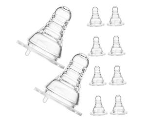 Artibetter 10 Pièces Couvre-Bouteille Tétine en Plastique Amusant pour Bière, Accessoire Polyvalent pour Fêtes Adultes, Usage Direct, pour Rassemblements
