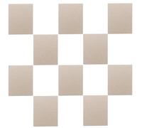 Artibetter 10 Pièces de Couvercles de Guide Ondes pour Micro-ondes en Feuille de Mica Argentée, Isolant et Résistant, Adapté pour Réparation à Domicile