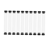 Artibetter 10 Pièces de la boîte à Stylo Cas de Plume de Fontaine Vide étui à Crayons Transparent Boite Plastique Rangement Trousse Transparente vitrine étui à Tubes plumier comme