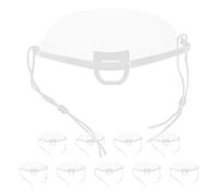 Artibetter 10 Pièces Protection Nasale Transparente Réutilisable | Pe, Design Centré sur L’humain, Respiration Confortable, Usage Polyvalent, Adapté au Travail Quotidien