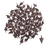 Artibetter 100 Inserts Becs de Poussins DIY 11x20 Mm Plastique Couleur Café pour Loisirs Créatifs, Fournitures Bricolage Peluches, Accessoires Bouche Animaux, Figurines Oiseaux Miniatures