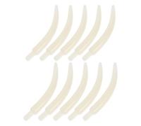 Artibetter 100 Pièces Breloque Pendentif Éléphant en Plastique Blanc 6cm