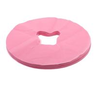 Artibetter 100 Pièces Coussinets Jetables pour Appui-tête de Massage Visage avec Ouverture Courbée Protection Hygiénique pour Salon de Beauté Spa