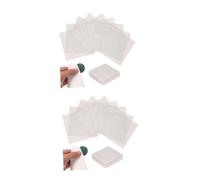 ARTIBETTER 100 pièces Lot de Chiffons de Polissage Bijoux Chamoisine Grise pour Nettoyage Or Platine Élimine Rayures et Ternissure et Portable pour Montres Verres et Bijoux