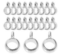 Artibetter 100 Pièces Lot De Pendentifs à Perles à Large Trou Pour Collier Accessoires Créatifs or Rose