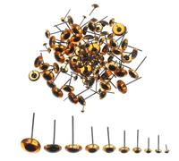 Artibetter 100 Pièces Yeux Verre Réalistes pour Artisanat Yeux de Sécurité pour Peluches et Poupées Adaptés Au Crochet Feutrage à Aiguille et Création de Jouets Faits Main Teinte Kit Mixte