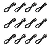Artibetter 12Pcs Pédale D'effet Guitare Câble DC 5. 5 X 2. 1Mm Câble Cordon Cordons de Brassage pour Guitare Électrique