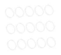 ARTIBETTER 15 pièces Accessoires de Tunnels pour Hamster Connecteurs Droits et Courbés pour Cage DIY Kit de Tubes Blancs pour Expansion et Remplacement Montage Facile et Entretien Rapide