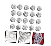 Artibetter 150 pièces Perles Intercalaires Éclatantes pour Fabrication de Bijoux DIY Perles pour Bracelets Colliers et Accessoires Créatifs