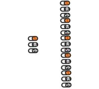Artibetter 18pièces Cache Webcam Halloween De Caméra Glissante Ultra-Fine pour Ordinateurs Portables Et -Peeping Et -Hacking Facile à Utiliser