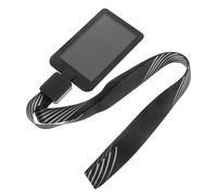 Artibetter 1Ensemble Porte Badge Rétractable avec Jeu de Housses Transparentes Protection pour Cartes de Travail Cordon de Cou Housses de Protection Pratiques et