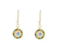 Artibetter 1paire Earbobs Ronds Romantiques à Style Renaissance Bijoux pour Oreilles Femmes et Filles Élégants et Polyvalents