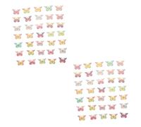 Artibetter 2 Ensembles Charms Résine Dégradé Couleurs Mix Diy Bijoux Accessoires Créatifs Pour Décoration Téléphone Et Artisanat 50 Pièces * 2