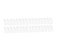 ARTIBETTER 2 Ensembles Étiquettes De Panier Transparent De Étiquettes Diy Pour Rangement De Cuisine Suspendues Pour Organiser Vos De Stockage 16 Pièces * 2