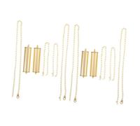 Artibetter 2 ensembles Kit de Pendules Décoratives Métal Creux pour Horloges Mécaniques Remplacement pour Horloges Murales Traditionnelles Design Artistique et Compatible pour Maison et