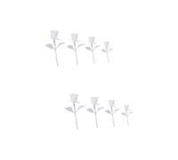 ARTIBETTER 2 Ensembles Mini Rose Décoration Modèle Diy Époxy Cristal Pour Artisanat Créatif 4 Pièces * 2